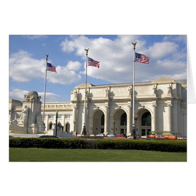 ワシントンD.C.のユニオン駅 (正面横)