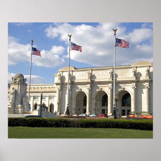 ワシントンD.C.のユニオン駅 ポスター (正面)