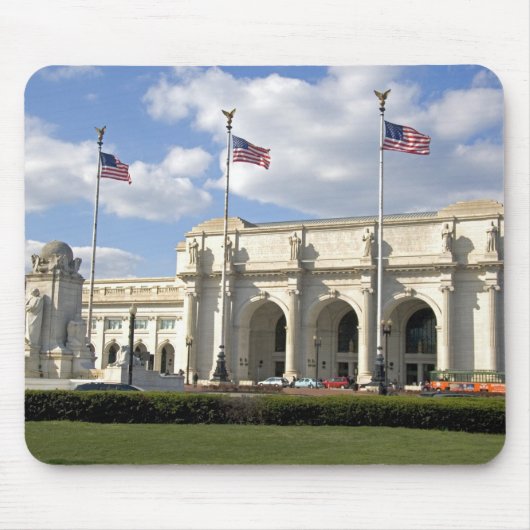 ワシントンD.C.のユニオン駅 マウスパッド (正面)