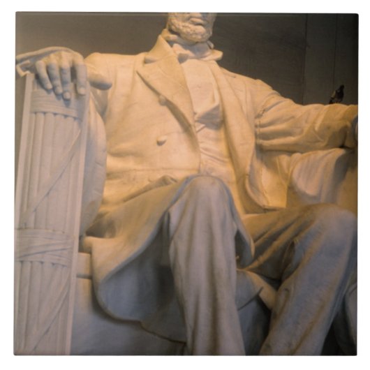 ワシントンD.C.のリンカーン記念館 タイル (正面)