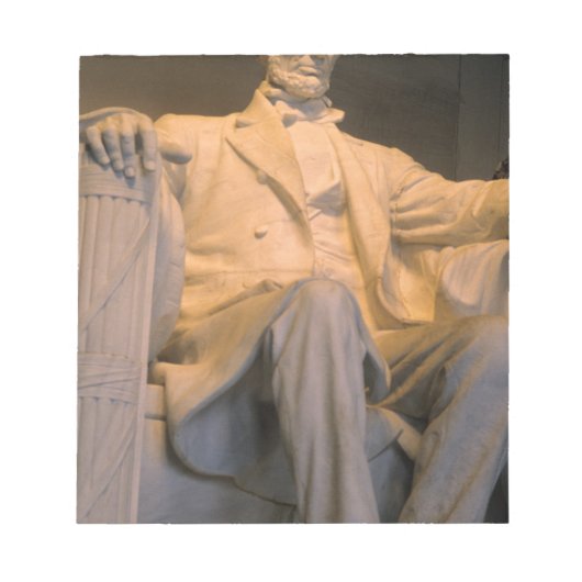 ワシントンD.C.のリンカーン記念館 ノートパッド (正面)