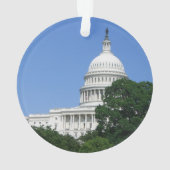 ワシントンD.C.の国会議事堂 オーナメント (裏面)