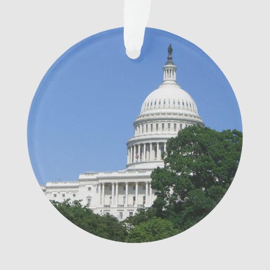 ワシントンD.C.の国会議事堂 オーナメント (正面)