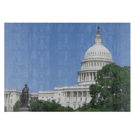 ワシントンD.C.の国会議事堂 カッティングボード (正面)