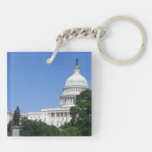 ワシントンD.C.の国会議事堂 キーホルダー (裏面)