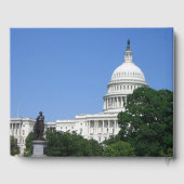 ワシントンD.C.の国会議事堂 ゲストブック (裏面)