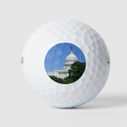 ワシントンD.C.の国会議事堂 ゴルフボール (正面)