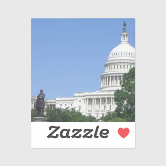ワシントンD.C.の国会議事堂 シール (シート)