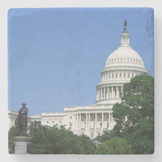 ワシントンD.C.の国会議事堂 ストーンコースター (正面)