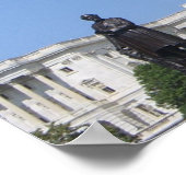 ワシントンD.C.の国会議事堂 ポスター (角)