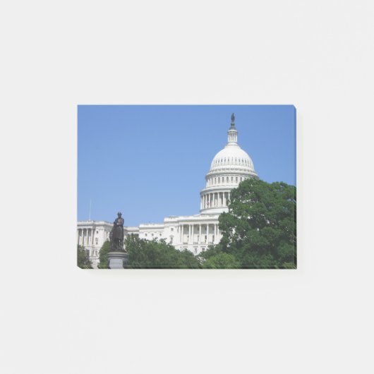 ワシントンD.C.の国会議事堂 ポストイット (正面)