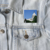 ワシントンD.C.の国会議事堂 缶バッジ (インサイチュ)