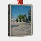 ワシントンD.C.、の国民WWIIの記念物 メタルオーナメント (右)