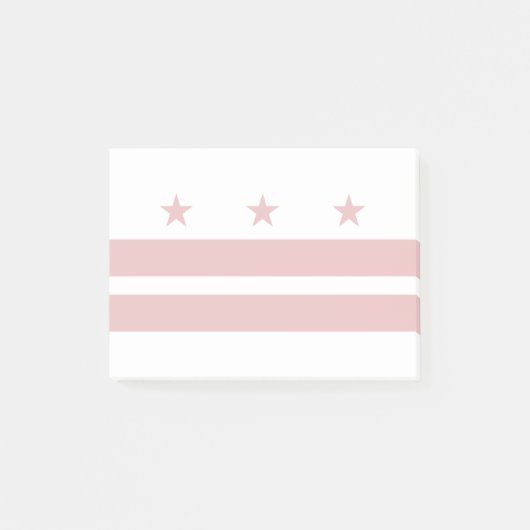 ワシントンD.C.の旗 ポストイット (正面)