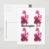 ワシントンD.C.の桜 ポストカード (正面/裏面)