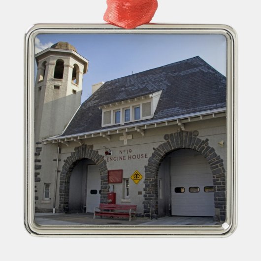ワシントンD.C.、の第19エンジン家 メタルオーナメント (正面)