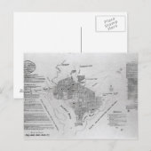 ワシントンD.C.の計画 ポストカード (正面/裏面)