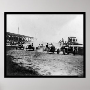 ワシントンD.C.の近くのモータースポーツ、1922年 ポスター