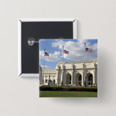 ワシントンD.C.の連合場所、 缶バッジ (正面&裏面)