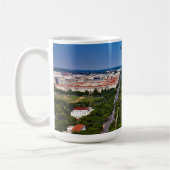 ワシントンD.C.の都市風景 コーヒーマグカップ (左)