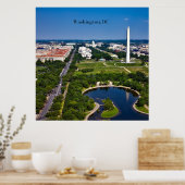 ワシントンD.C.の都市風景 ポスター (キッチン)