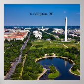 ワシントンD.C.の都市風景 ポスター (正面)