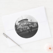 ワシントンD.C.の首都建物 ラウンドシール (封筒)