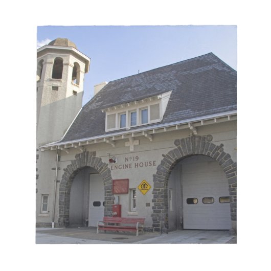 ワシントンD.C.の19号機関室 ノートパッド (正面)