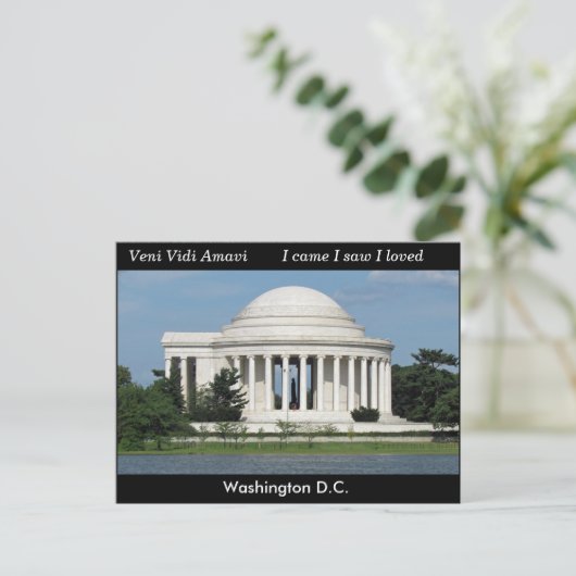 ワシントンD.C. – はがき (スタンド正面)