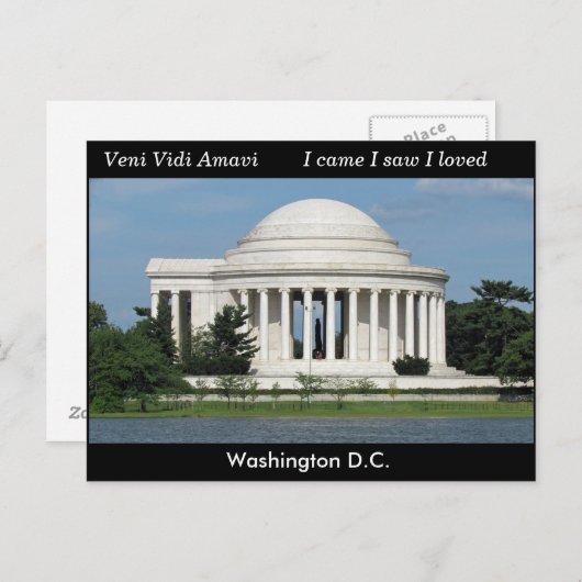 ワシントンD.C. – はがき (正面/裏面)