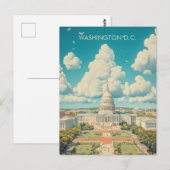 ワシントンD.C.への旅 ポストカード (正面/裏面)