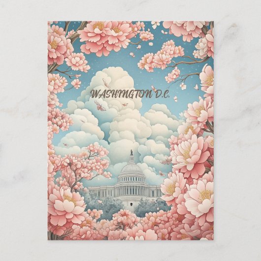 ワシントンD.C.への旅 ポストカード (正面)
