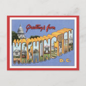 ワシントンD.C. アメリカより ポストカード (正面)