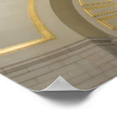 ワシントンD.C.アメリカユニオン駅インテリア。 ポスター (角)