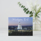 ワシントンD.C. アメリカ合衆国議会議事堂 ポストカード はがき (スタンド正面)