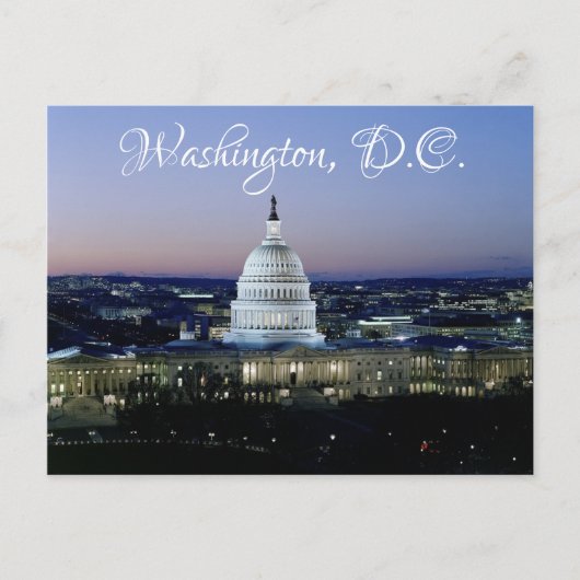 ワシントンD.C. アメリカ合衆国議会議事堂 ポストカード はがき (正面)