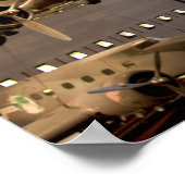 ワシントンD.C.アメリカ航空機の表示場所 ポスター (角)