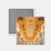 ワシントンD.C.アメリカ～の2階の通路 マグネット (正面/裏面)