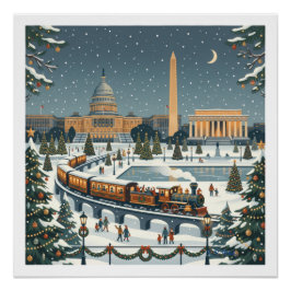 ワシントンD.C. クリスマス ポスター