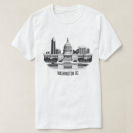 ワシントンD.C. スカイライン Tシャツ