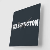 ワシントンD.C. スクエア壁時計 (傾斜)