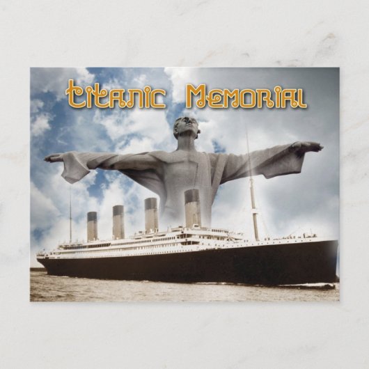 ワシントンD.C.タイタニック記念館 ポストカード (正面)