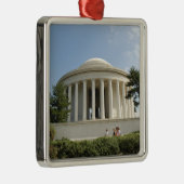 ワシントンD.C.。 トーマス・ジェファーソンの記念物 メタルオーナメント (右)
