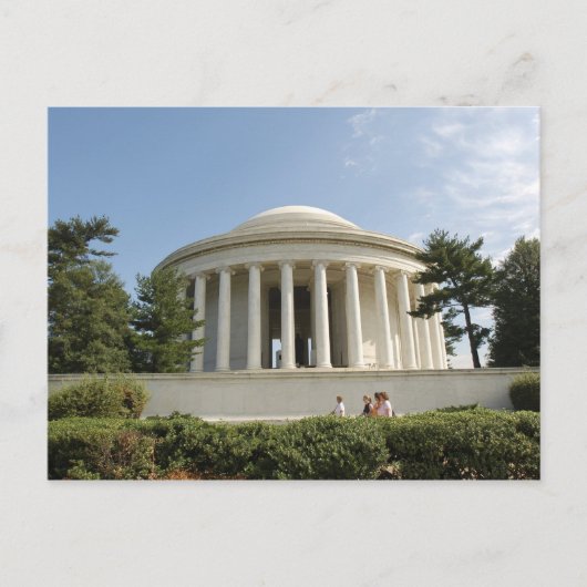 ワシントンD.C. トーマス・ジェファーソン・メモリアル ポストカード (正面)