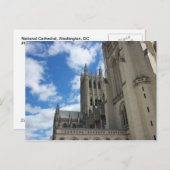 ワシントンD.C.ナショナル・カテドラル ポストカード (正面/裏面)