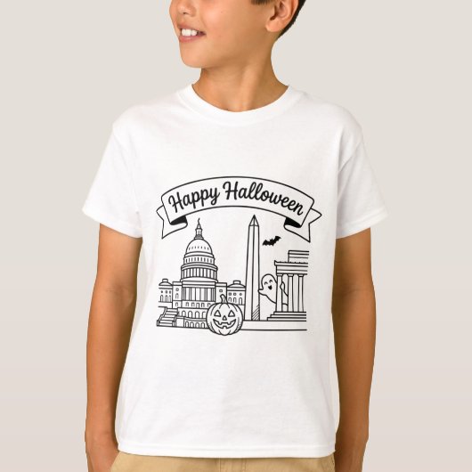 ワシントンD.C. ハロウィン Tシャツ (正面)