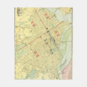 ワシントンD.C.、 フリースブランケット (正面)