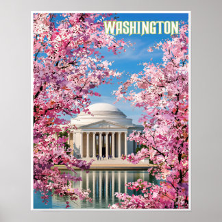 ワシントンD.C.ポスター ポスター