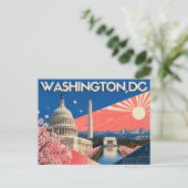 ワシントンD.C. ポストカード (スタンド正面)