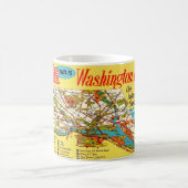 ワシントンD.C.マップマグ コーヒーマグカップ (中央)